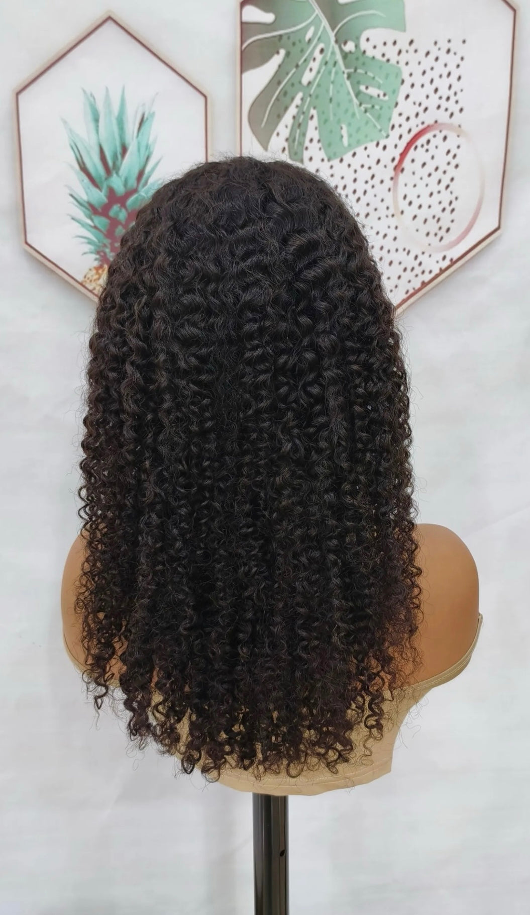 Kinky Curly 5x5 Closure Wig – Glueless, Pre-Cut Lace, 200% Density (20” & 22”)