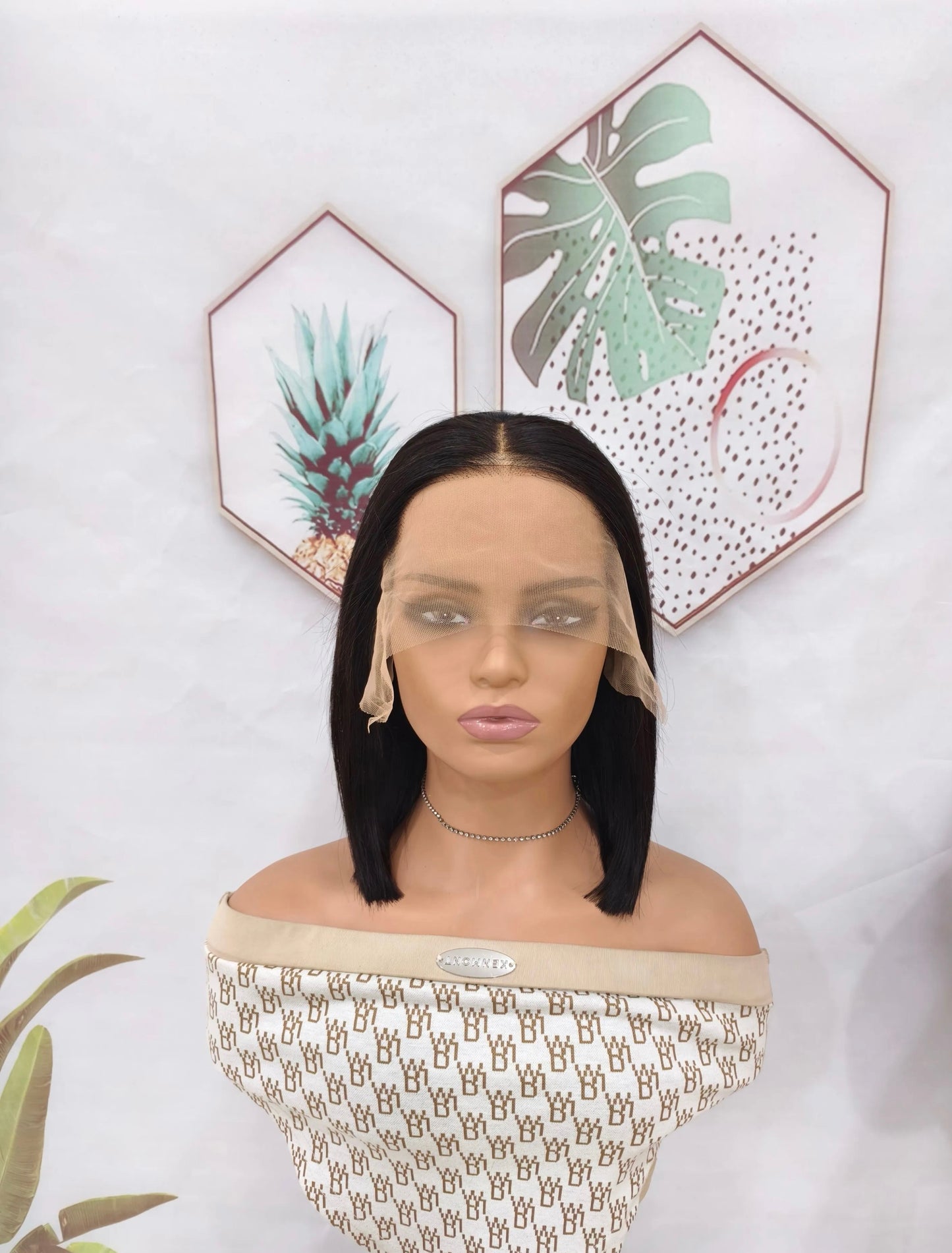 8” Straight Bob Wig – 13x4 HD Frontal | Glueless | 180% & 250% Density
